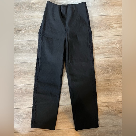 Essa Walla Tuxedo Pants with Lace Detail, size 6. NWOT. - Picture 2 of 10